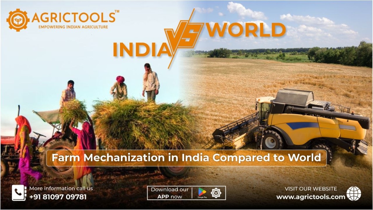 Farm Mechanization In India Compared To The World
